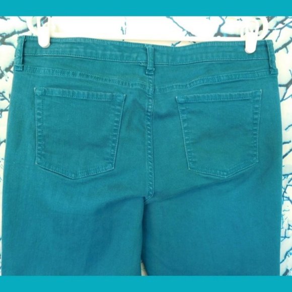 GAP Turquoise Jeans Size 14/32 - Picture 5 of 7